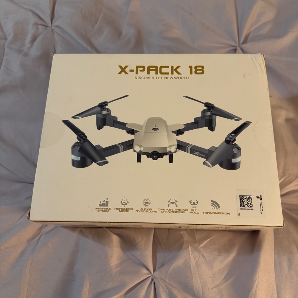NEW- X-Pack 18 Drone with Camera